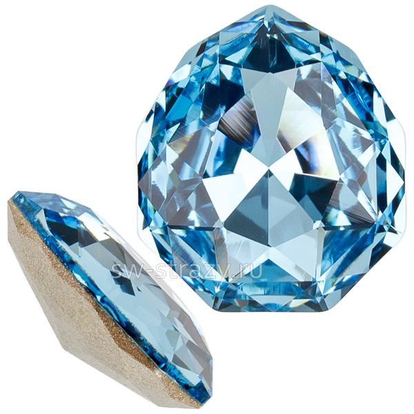 Кристаллы 4329 14x12,1 mm Aquamarine