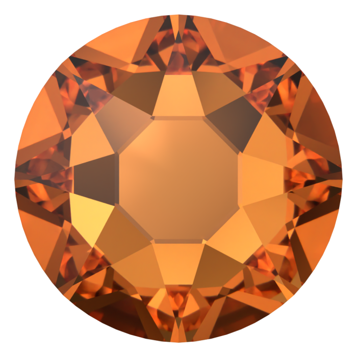 Стразы горячей фиксации 2078 ss 30 Dark Orange HF