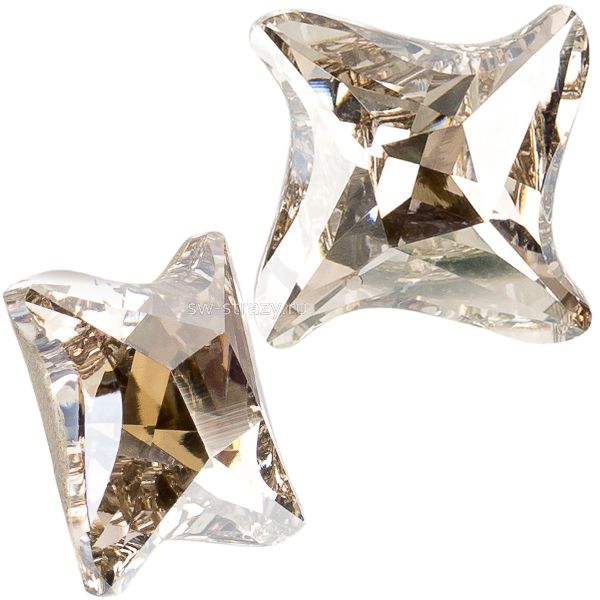 Кристаллы 4485 17 mm Crystal Silver Shade