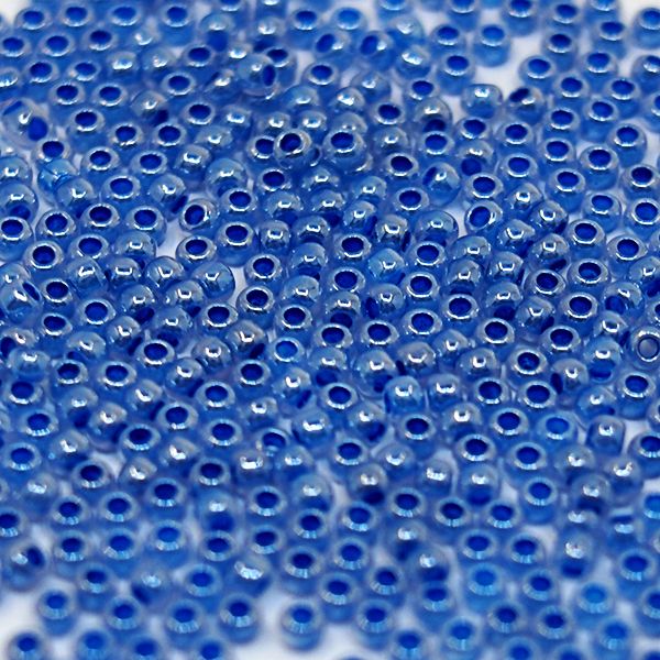 Бисер круглый 11/0 #0917 Цейлон, синий деним
