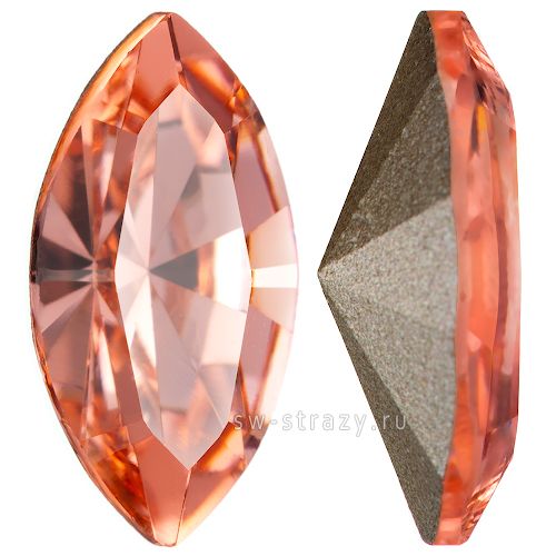 Кристаллы 4228 15x7 mm Rose Peach