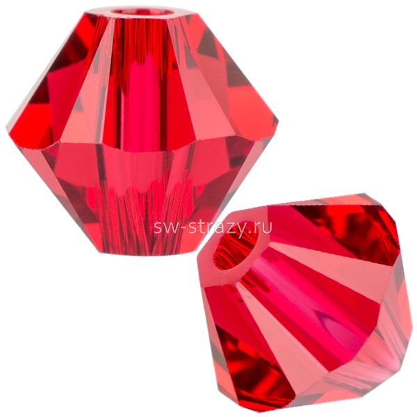 Бусины 5328 6 mm Scarlet