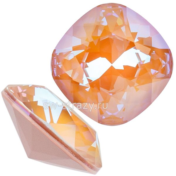 Кристаллы 4470 12 mm Crystal Dusty Pink Delite