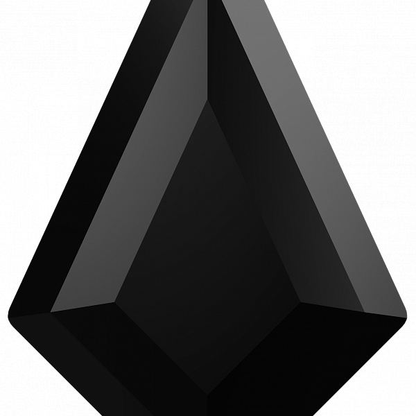 Стразы горячей фиксации 2771 8.6x5,6 mm Jet HF