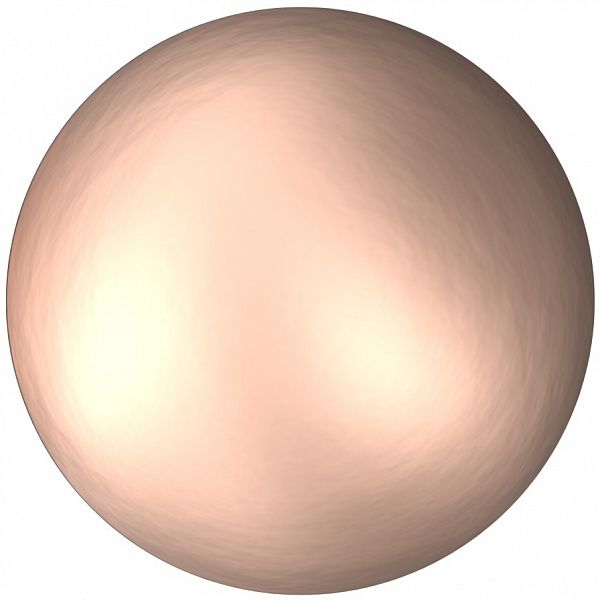 Стразы горячей фиксации 2081/2 ss 34 Crystal Rose Gold Pearl HF