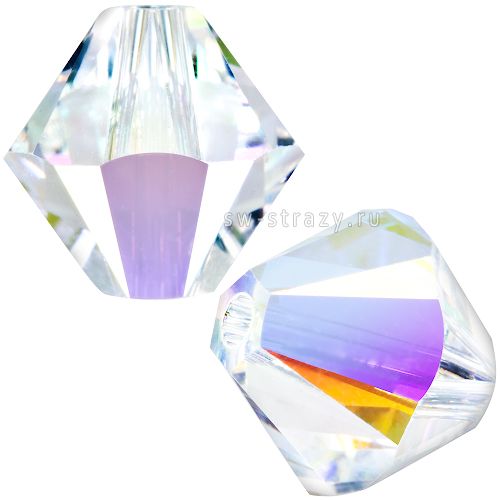 Бусины 5328 6 mm Crystal AB
