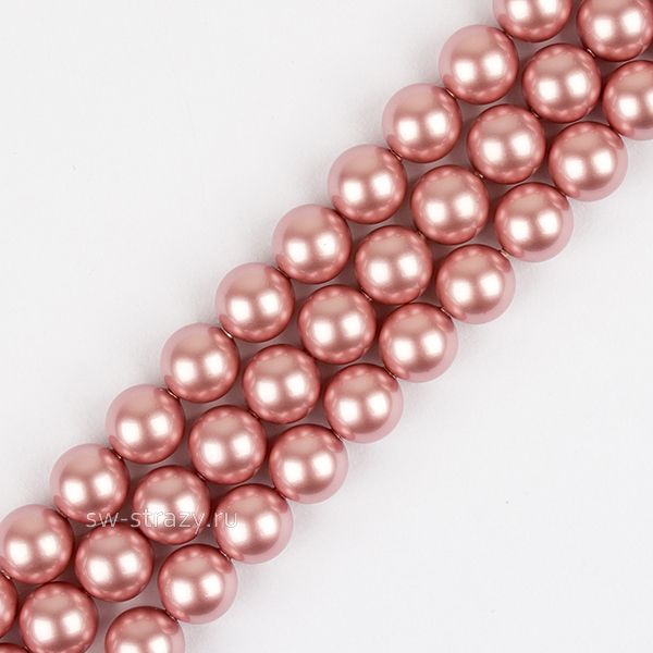 Жемчужины 5810 8 mm Crystal Powder Rose Pearl