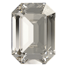 Кристаллы 4610 14x10 mm Crystal Silver Shade