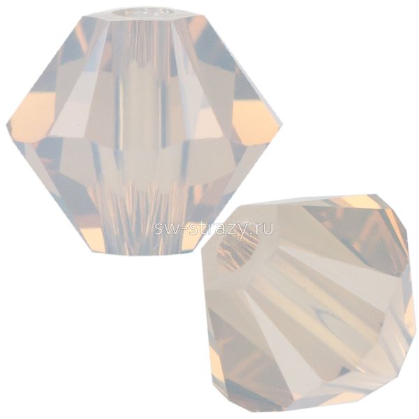 Бусины 5328 4 mm Light Grey Opal