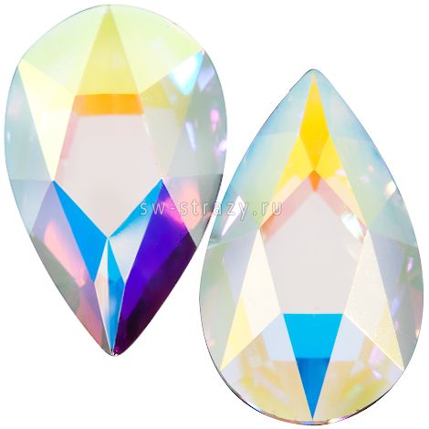 Стразы горячей фиксации 2303 14x9 mm Crystal AB HF