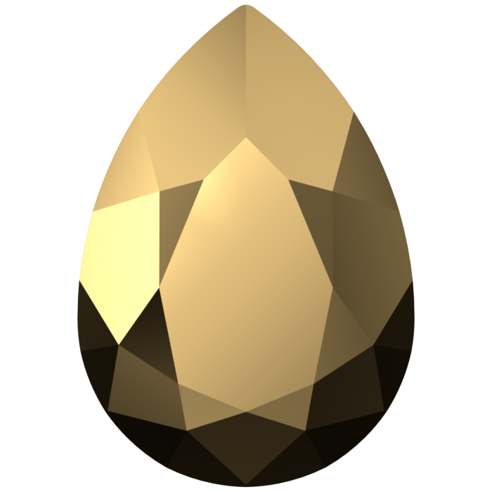 Кристаллы 4320 18x13 mm Crystal Aurum