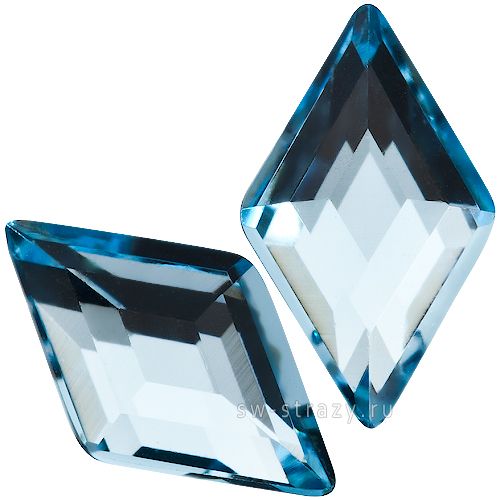 Стразы горячей фиксации 2773 9.9x5,9 mm Aquamarine HF