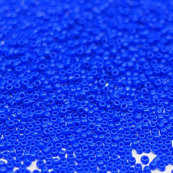 Бисер круглый 11/0 #0048L Непрозрачный, василек