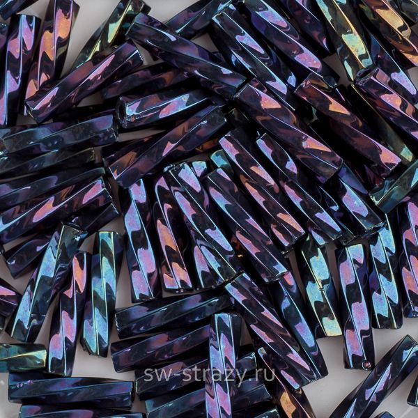 Бисер Twisted 9 mm #0082 Небула