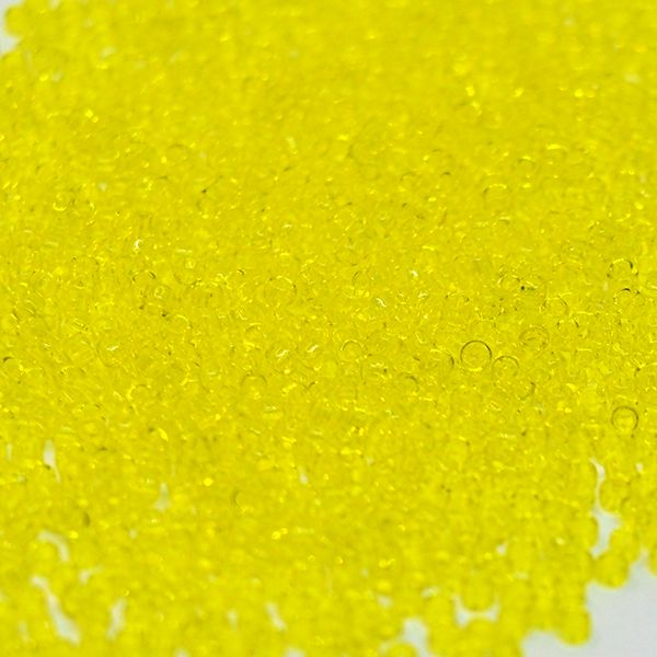 Бисер круглый 11/0 #0012 Прозрачный, лимон