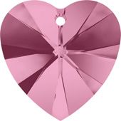 Кулоны 6228 10,3x10 mm Light Rose