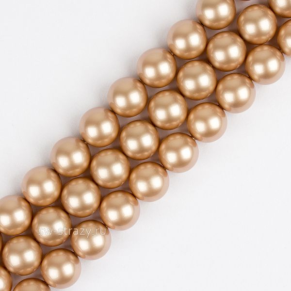 Жемчужины 5810 6 mm Crystal Powder Almond Pearl