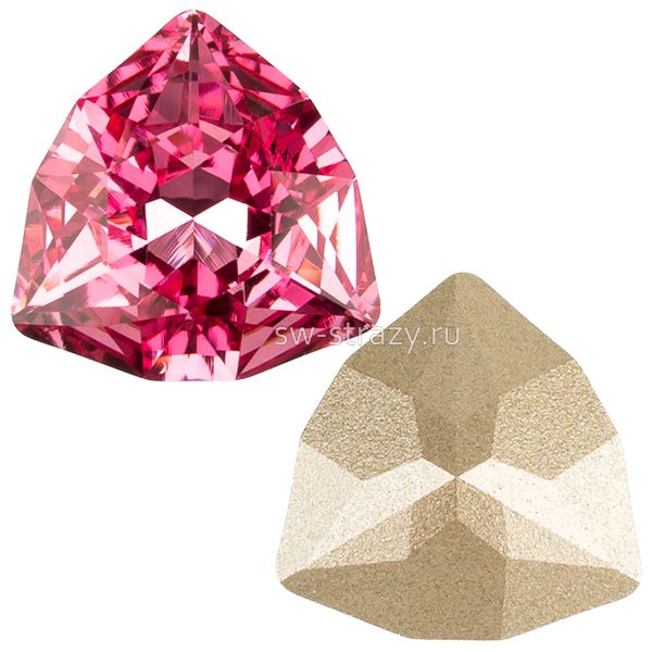 Кристаллы 4706 7 mm Rose