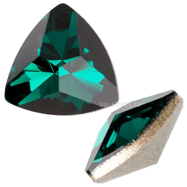 Кристаллы 4799 14x14.3 mm Emerald