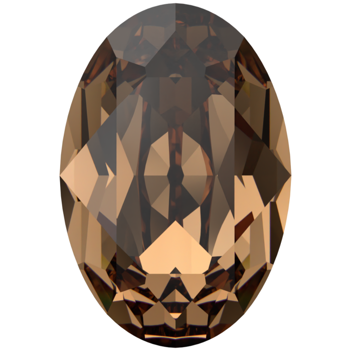 Кристаллы 4120 14x10 mm ReCreate Light Smoked Topaz