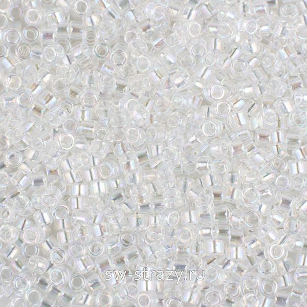 Бисер Treasures 11/0 #0161 Радужный кристалл, прозрачный