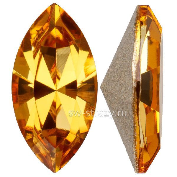 Кристаллы 4228 10x5 mm Golden Topaz