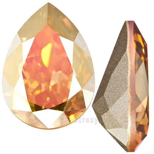 Кристаллы 4320 14x10 mm Crystal Metallic Sunshine