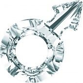 Кристаллы 4878 30x19 mm.Отверстие 9,7 Crystal